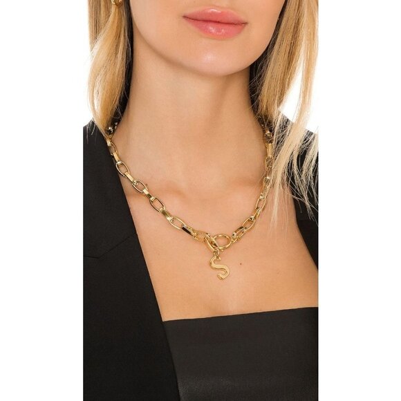 joolz by Martha Calvo Initial Lariat "L" Gold - Picture 3 of 8
